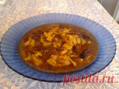 Лапша грибная в мультиварке