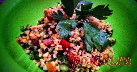 Табуле - пошаговый рецепт с фото. Автор рецепта Михаил Медведев-Щорс . Табуле - пошаговый рецепт с фото. #вегетарианство #табуле