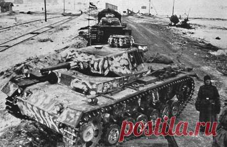Т- 34 в боях под Мценском. Немецкая версия