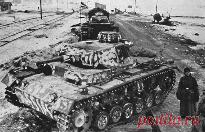 Т- 34 в боях под Мценском. Немецкая версия