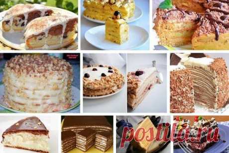 10 ОБАЛДЕННО ВКУСНЫХ ТОРТОВ!