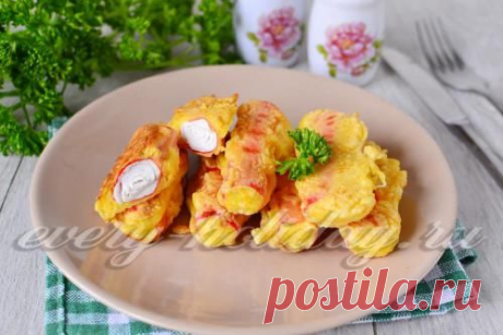 Крабовые палочки в кляре