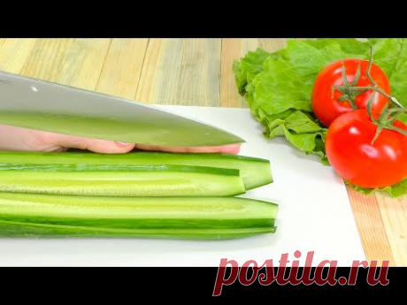 Просто нарезаю ОГУРЦЫ и готовлю 4 восхитительных рецепта #691