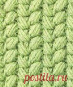 Узор Колос крючком