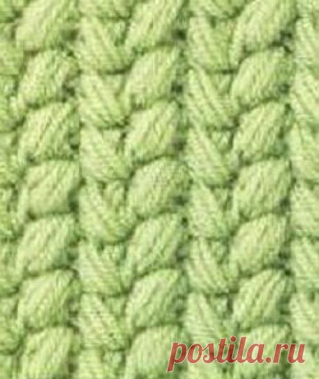 Узор Колос крючком