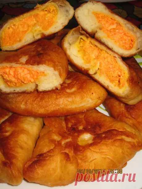 Пирожки с морковной начинкой и беляши с мясом и шанежки ,из одного теста. - Вкусно с Любовью - медиаплатформа МирТесен