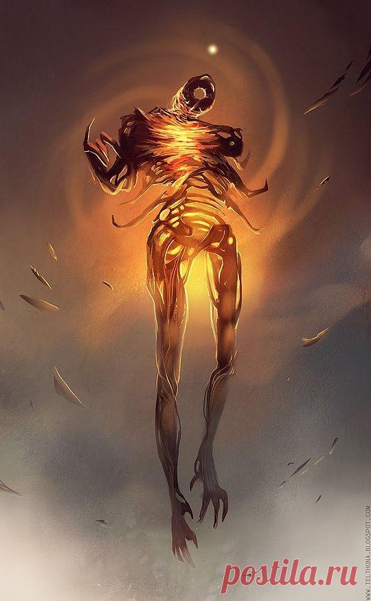 Иллюстрация фэнтези, автор Sandra Duchiewicz.