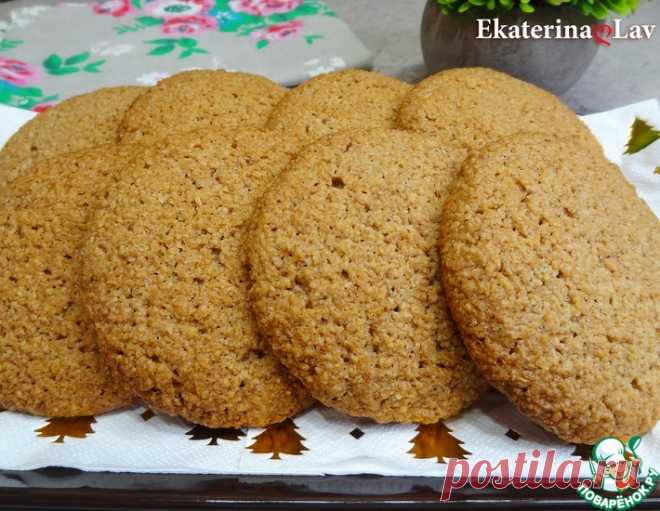 Овсяное печенье без муки – кулинарный рецепт