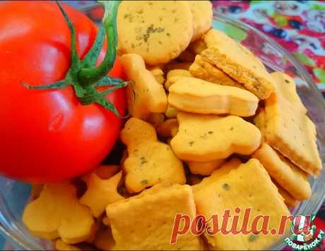 Легкое печенье с томатным соком – кулинарный рецепт