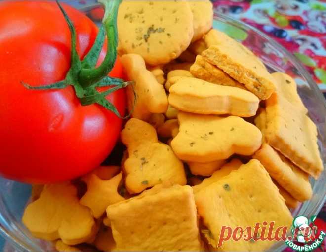 Легкое печенье с томатным соком – кулинарный рецепт