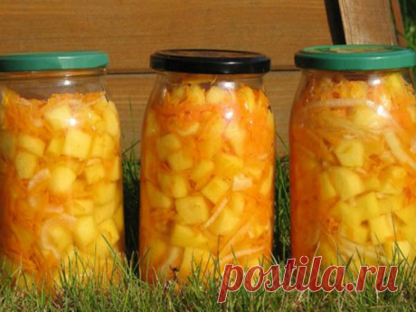 Кабачковый салат - простая и вкусная заготовка на зиму