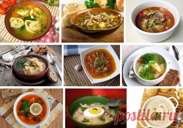 Вкуснейшие горячие первые блюда