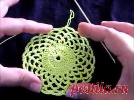 JUEGO DE TE EN CROCHET #1RA PARTE