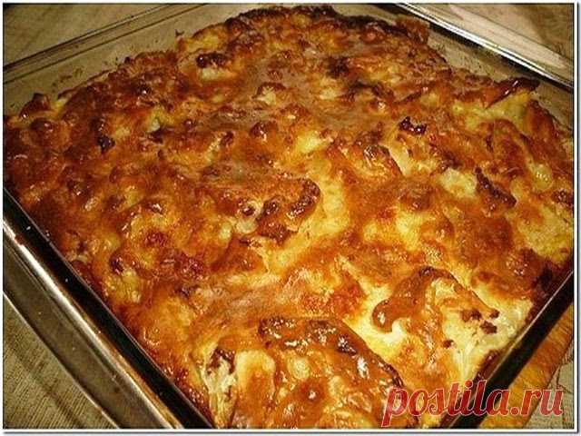 КАПУСТНЫЙ ПИРОГ ДЛЯ ЛЕНИВЫХ.    Пирог делается просто, но он очень вкусный.  Приготовление: