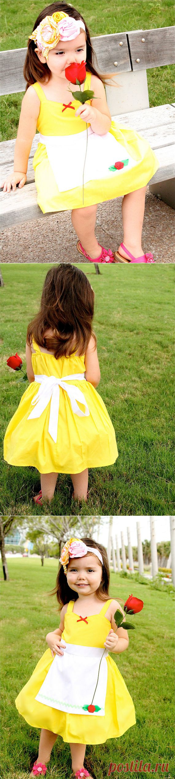 BELLE dress Princess costume Apron dress от loverdoversclothing