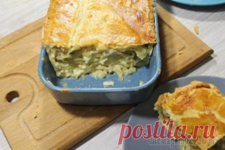 Луковый пирог. Вкусный, быстрый и недорогой пирог из лука и плавленых сырков