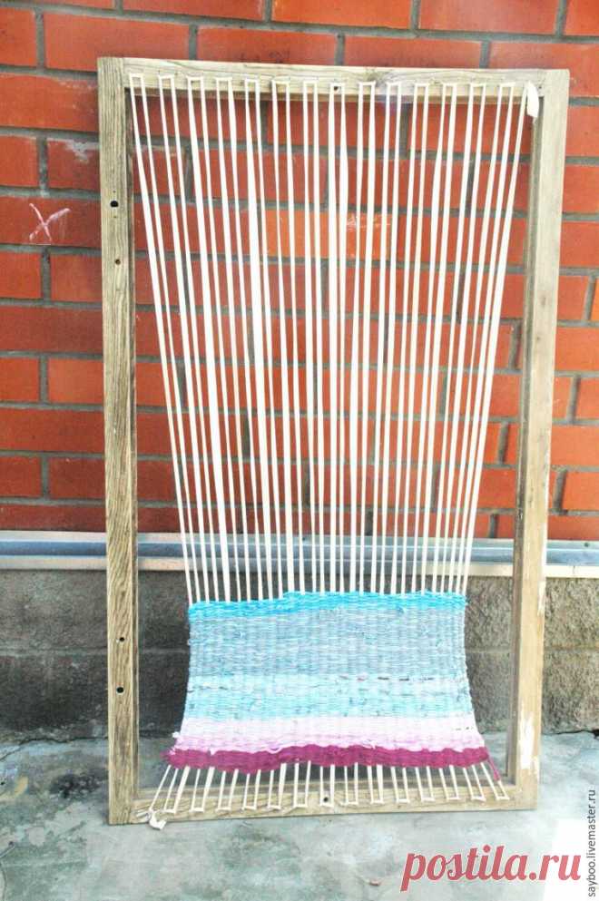 Плетем коврик в детскую по старинному методу - Ярмарка Мастеров - ручная работа, handmade