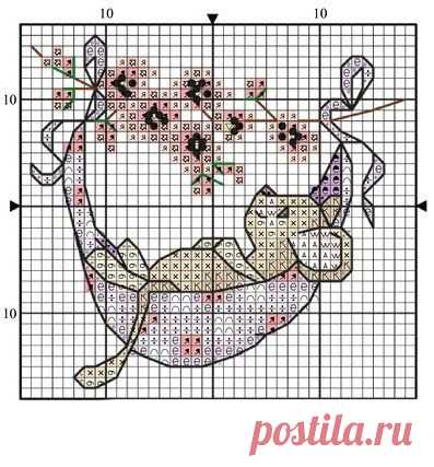 Вышиваем добрые сюжеты с мышатами