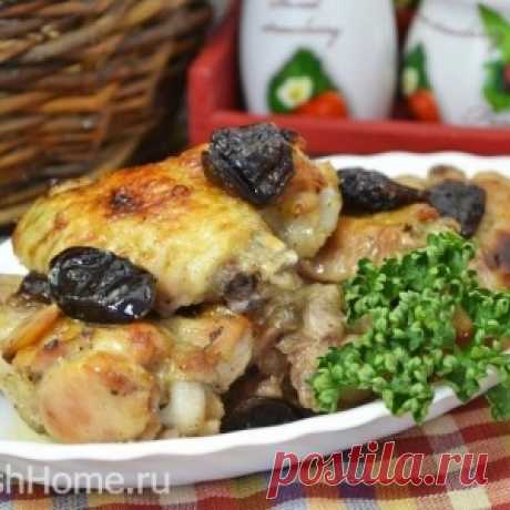КУРИНЫЕ КРЫЛЬЯ С ВЯЛЕНЫМИ СЛИВАМИ - МирТесен
