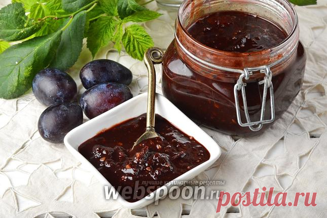 Варенье из сливы с какао и маслом рецепт с фото, как сварить на Webspoon.ru