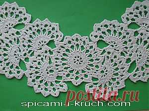 Вязаное кружево | Спицами и крючком
