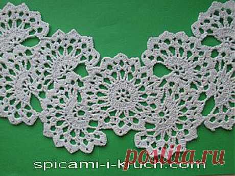 Вязаное кружево | Спицами и крючком