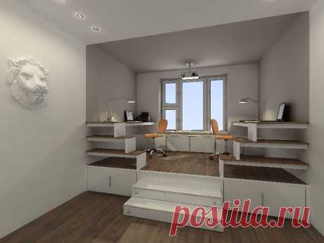 Фотографии - Спальня в стиле Скандинавский - InMyRoom.ru