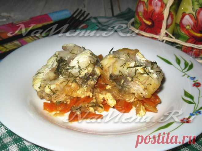 Минтай в мультиварке с овощами