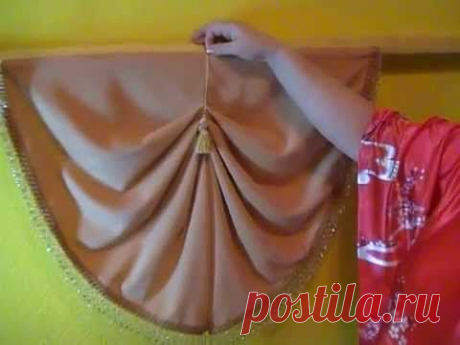 ▶ Шторы и ламбрекены своими руками. - YouTube