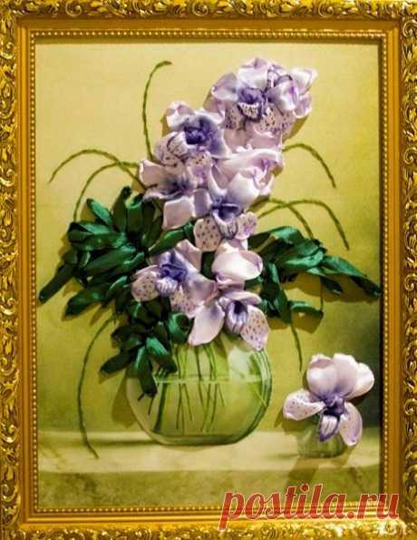 Wall decor Hand ribbon Embroider  Embroidery Bouquet Home Decor Wall Art Textile Romantic Bedroom Wall Decor A beautiful plot of embroidery ribbon paintings will give a warm mood In any season. The picture is embroidered on gabardine fabric with a 3D effect. All drawings are carefully embroidered by hand using satin And synthetic silk ribbons. Perfectly suitable as a gift for a holiday, a close friend, love, congratulations children, good wishes, visiting guests.  The size...