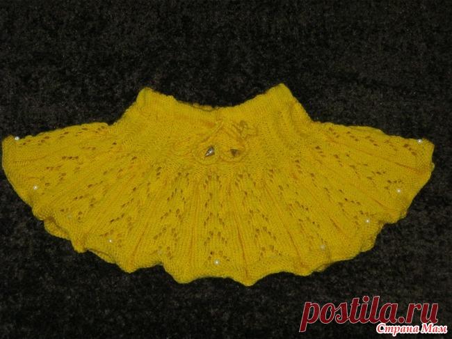 МК по желтой юбочке Увидела вот такую юбку на одном турецком сайте, она мне сразу очень приглянулась. Правда не схемы не описания не было. Решила сама подобрать и вот что вышло, делюсь со всеми желающими))))))