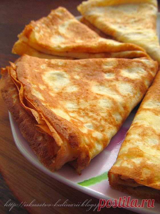 Постигая искусство кулинарии... : Блины тающие во рту...