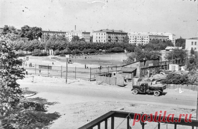 Богородское 1962 год.
Стадион 