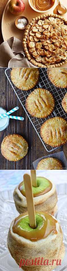 Mini salted caramel apple pies- a miniature take on ... | Pies & Tarts