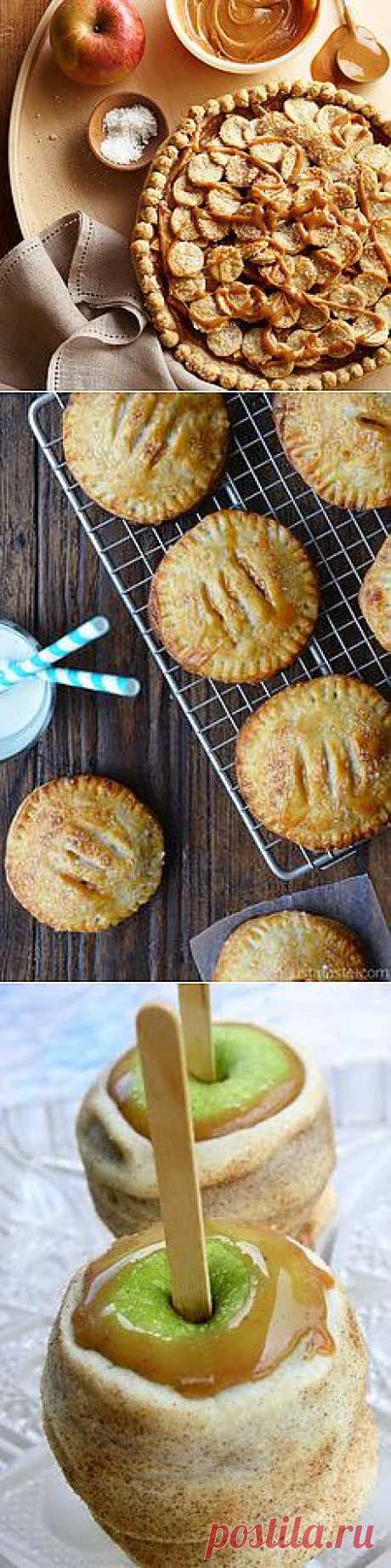 Mini salted caramel apple pies- a miniature take on ... | Pies &amp; Tarts