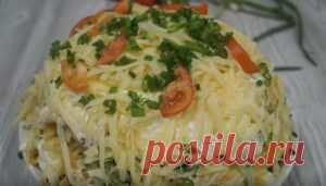 Салат Диёр Самый вкусный салат! рецепт с фото