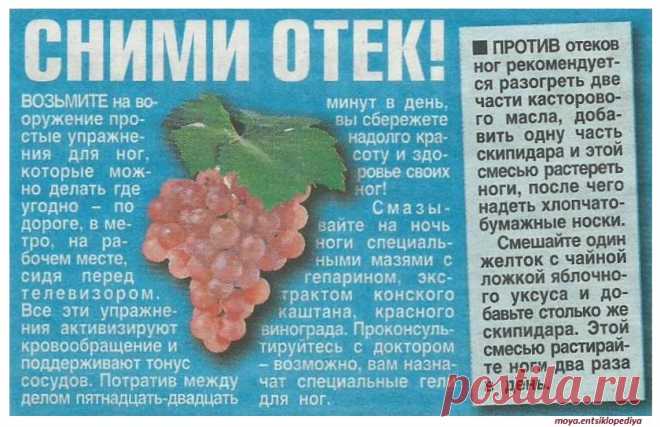 Отеки ног