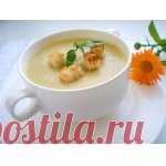 Суп-пюре из кабачков Кулинарный рецепт