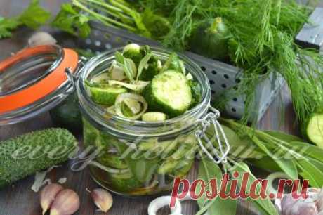 Хрустящие малосольные огурцы, меньше чем за сутки: вкуснее чем в пакете