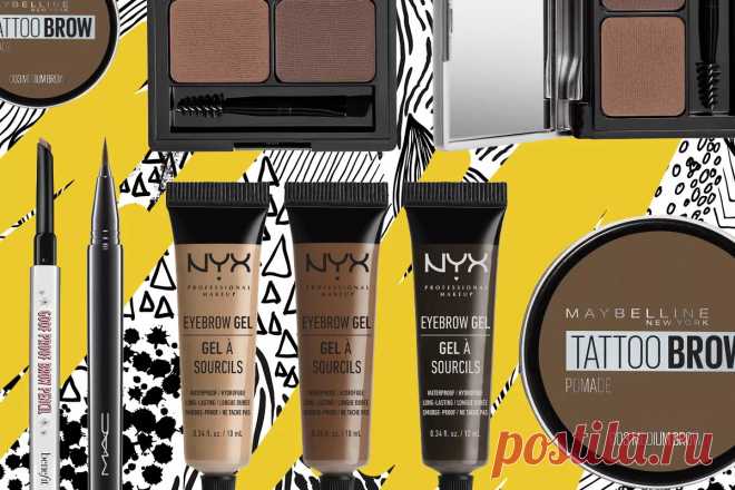 Чем красить брови в жару: водостойкие brow-средства