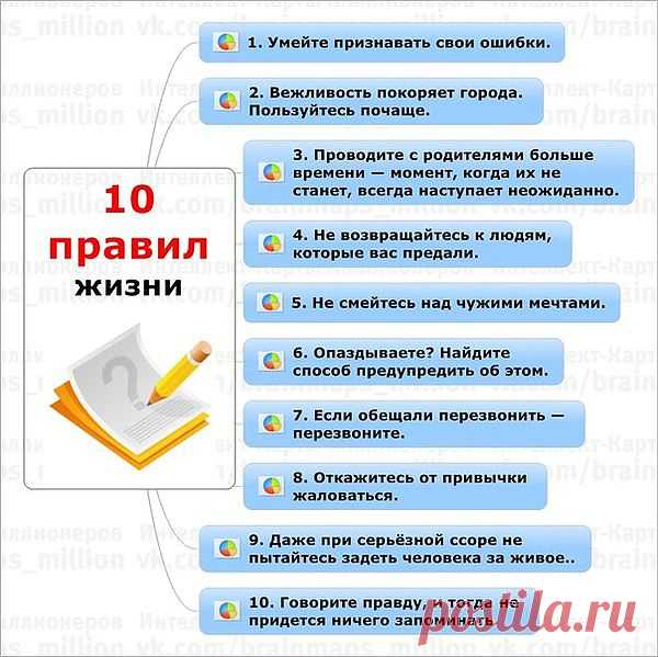 10 правил жизни