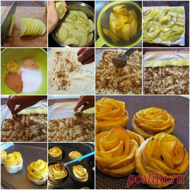 Побалуйте на выходных своих близких вкусной и красивой выпечкой