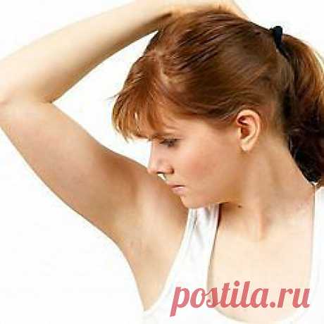 Запах пота подмышками