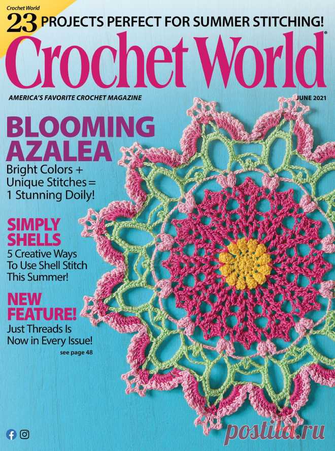CROCHET WORLD - JUNE 2021