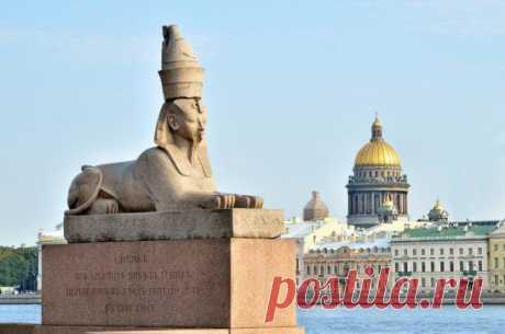 8 июня 1832 года в Петербурге были установлены гранитные сфинксы из Фив. Расположились они напротив здания Академии художеств.
https://www.2do2go.ru/spb/places/29591/sad-akademii-hudozhestv
Фото: https://akuaku.ru