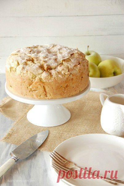 Ирландский яблочный пирог с курдом / Райская пища