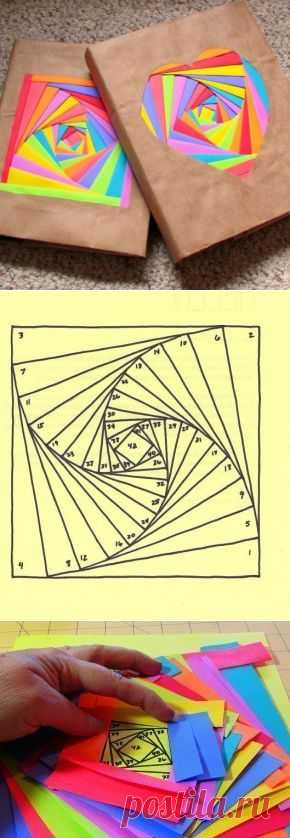 Идея для создания яркой обложки для книги или подарка | Эфария