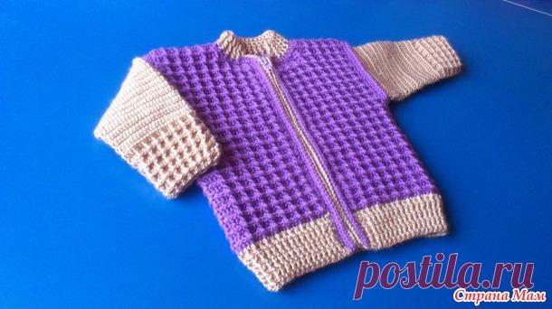 "Вафли" - несколько работ этим узором - Вязание - Страна Мам