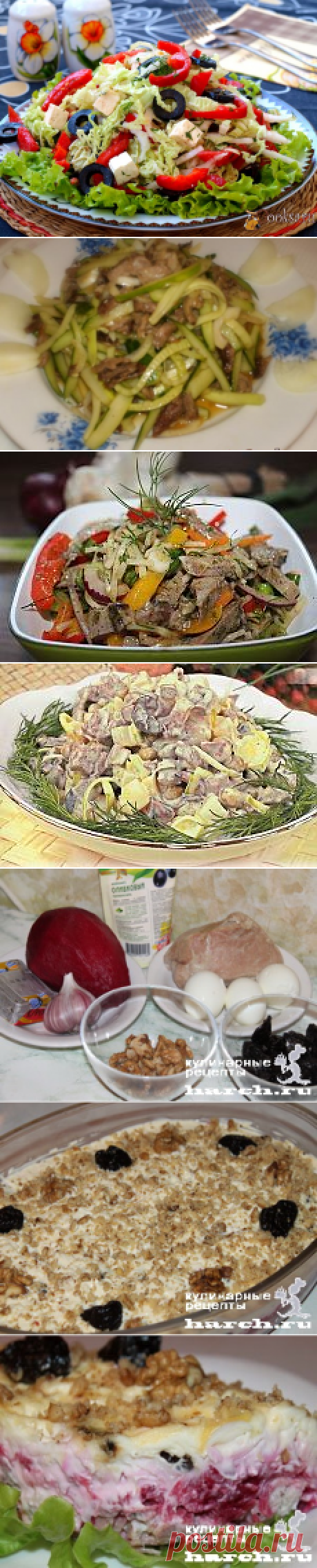 Поиск на Постиле: мясные салаты