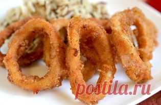 Кольца кальмара жареные в кляре (пошаговый фото рецепт) - ВашВкус